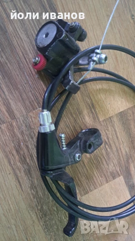 Комплект предна и задна механична с жило спирачки за диск, снимка 7 - Части за велосипеди - 51210661