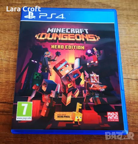 PS4 Minecraft Dungeons Hero Edition PlayStation 4 , снимка 1 - Игри за PlayStation - 45675726