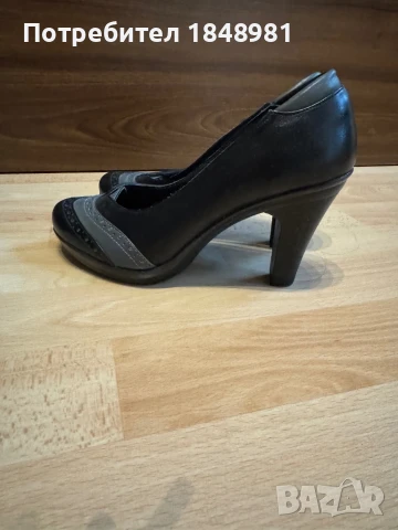 Нови дамски обувки на ток 36 номер естествена кожа, снимка 3 - Дамски обувки на ток - 50998306