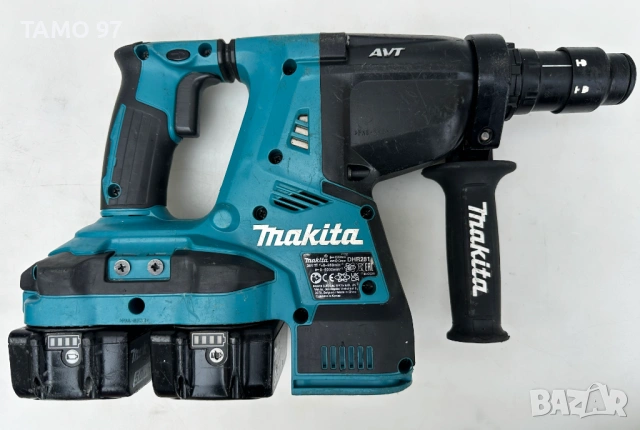 Makita DHR281 - Мощен безчетков перфоратор 2x18V 5.0Ah, снимка 3 - Перфоратори - 53687807