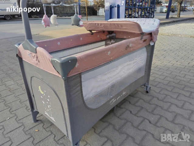 CANGAROO Детска кошара Once upon a time 3 розов, снимка 7 - Кошарки - 53565239