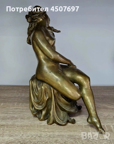 бронзова склуптора на Венера и Купидон от 19-mu Bek. , снимка 8 - Антикварни и старинни предмети - 53100932