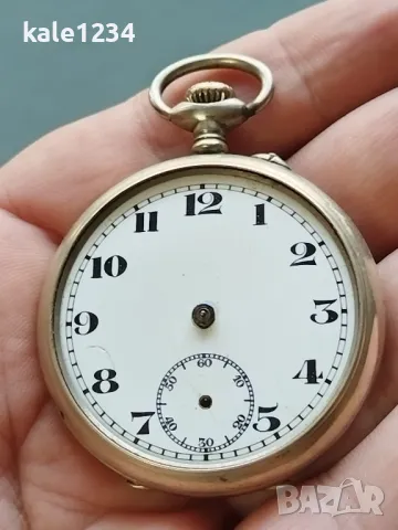 Швейцарски джобен часовник. Vintage pocket watch. Swiss made. , снимка 9 - Антикварни и старинни предмети - 48014240