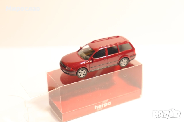 HERPA H0 1/87 VW PASSAT КОЛИЧКА КАМИОН МОДЕЛ, снимка 6 - Колекции - 51746032