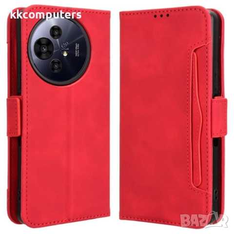 TCL 50 Pro Nxtpaper 5G / 50 Nxtpaper 5G Multiple Card Slots Wallet Кожен Калъф и Протектор, снимка 2 - Калъфи, кейсове - 52611105