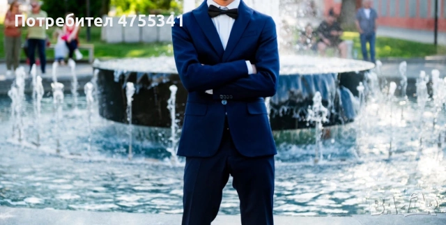 Костюм,обувки и папионка за специлаен повод