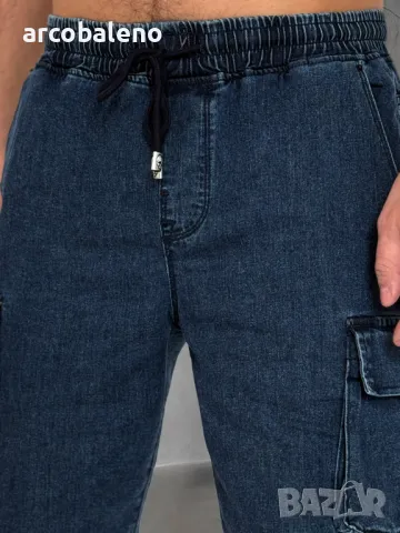 Мъжки дънкови къси панталони, 3цвята , снимка 5 - Къси панталони - 49970869