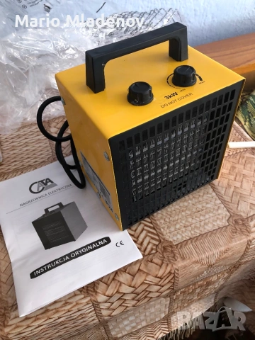 Калорифер 3 KW, снимка 2 - Отоплителни печки - 53736062