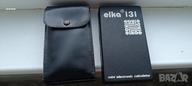 Винтидж калкулатор ELKA 131, снимка 6 - Други ценни предмети - 53977262