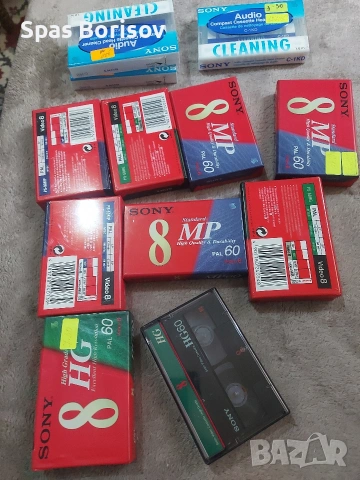видео касети нови , снимка 2 - Аудио касети - 53257622