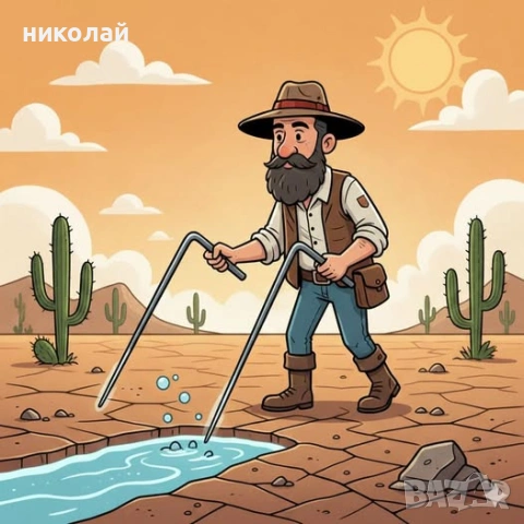 Проучване за вода до 500 метра дълбочина с прецизна машина,