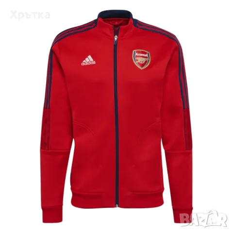 Adidas FC Arsenal - Оригинално мъжко горнище размер S, снимка 1 - Спортни дрехи, екипи - 48554318