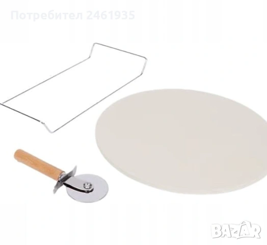 Тава за печене на пица Ø 33 cm, снимка 2 - Съдове за готвене - 53095890