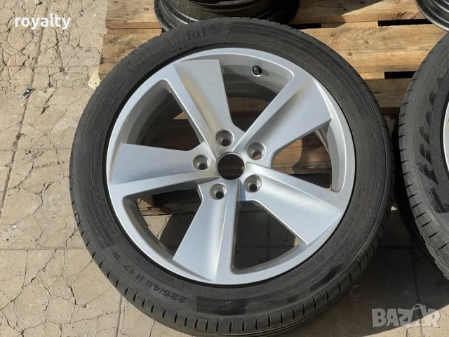 5х112 17 Джанти Seat Skoda Audi VW 5x112 Сеат Шкода Ауди Фолксваген, снимка 4 - Аксесоари и консумативи - 51718776