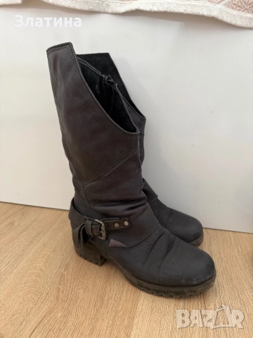 Боти естествена кожа