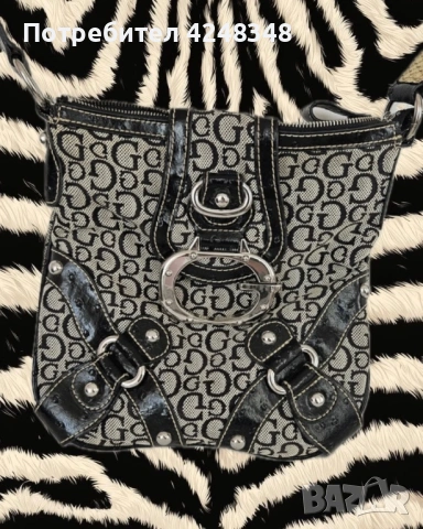 Vintage Guess чанта, снимка 2 - Чанти - 53770299