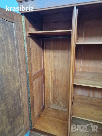 Античен Масивен Гардероб-внос от Германия!, снимка 4 - Гардероби - 51777925