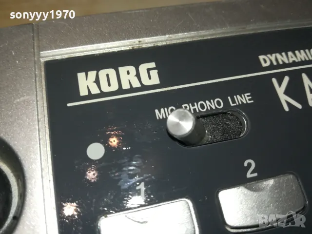 Korg Kaoss Pad KP-1 tokyo/japan 12v-внос swiss 2704251732, снимка 5 - Ресийвъри, усилватели, смесителни пултове - 50057207