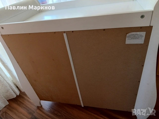 Топ Бебешки Детски Скрин Шкаф Tutti Bambini Lucas Масивно Дърво Повивалник Чекмеджета Дрехи, снимка 10 - Мебели за детската стая - 53795297