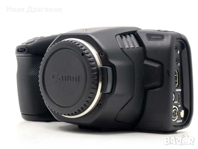 [ГАРАНЦИЯ] Blackmagic Pocket Cinema Camera 6k камера + батерия