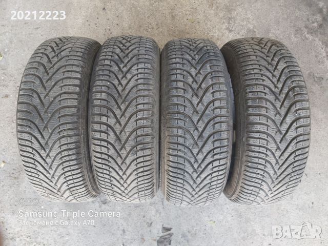 4 броя зимни гуми 185/60/15 Kleber, снимка 5 - Гуми и джанти - 45841806