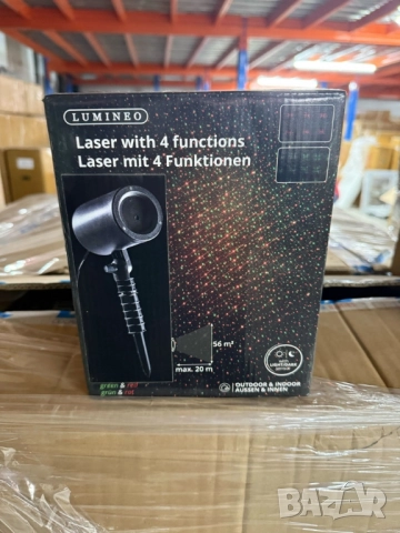 Лазерен прожектор за двор и фасада с 9 режима на светлина, снимка 15 - Прожектори - 52157224