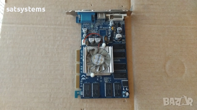 Видео карта NVidia GeForce Galaxy FX5500 128MB DDR 128bit AGP, снимка 6 - Видеокарти - 31450808