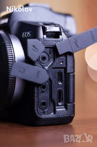 Full frame тяло Canon EOS R с грип, снимка 6 - Фотоапарати - 51834960