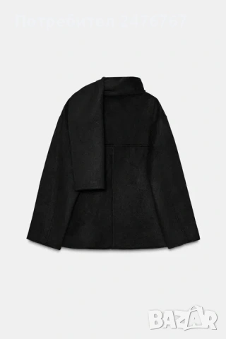 Нови палта на Zara с етикет, размер XS-S, снимка 6 - Палта, манта - 53636429