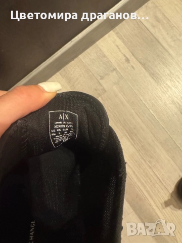 Маратонки Armani exchange , снимка 3 - Маратонки - 52639706