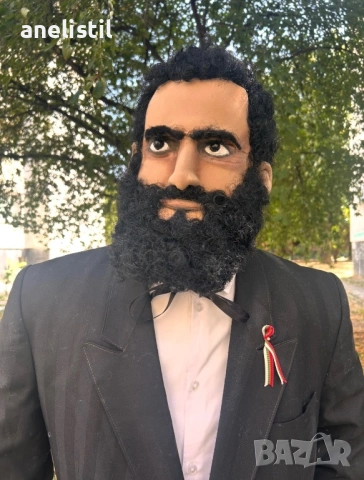 Ръчно изработена кукла „Христо Ботев“ – височина 190 см