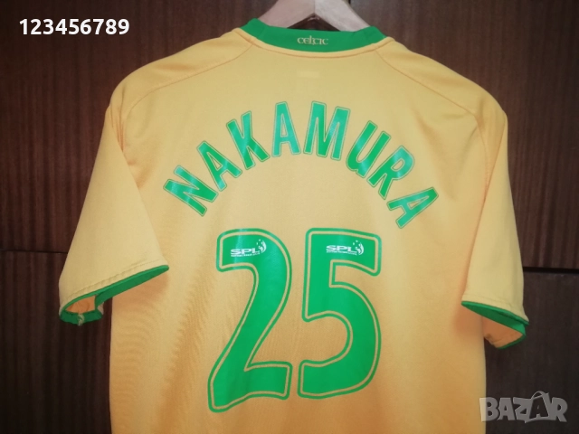 Celtic Nakamura Away 2008 2009 Nike оригинална тениска фланелка Селтик Shirt Jersey Football екип , снимка 3 - Тениски - 52666773