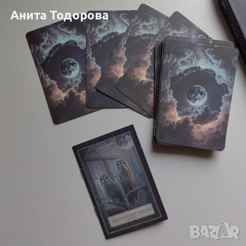 The Moonlight Night Oracle , снимка 3 - Карти за игра - 53909658
