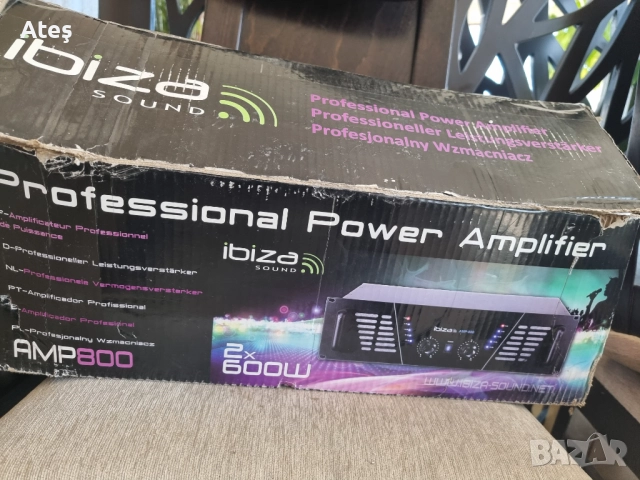 Комплект-Ibiza amp-800 и Тонколонки-Lem'10', снимка 6 - Ресийвъри, усилватели, смесителни пултове - 51327141