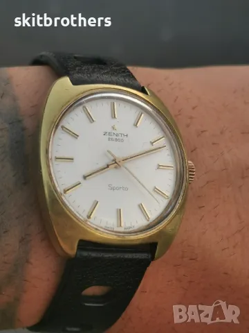 ZENITH Sporto 28800, 36mm, gold filled, cal. 2562C, снимка 4 - Мъжки - 47004684