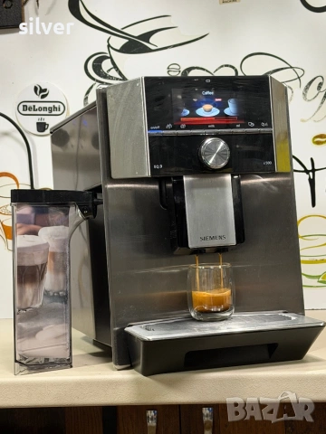 Кафемашина кафе автомат Siemens EQ9 с гаранция, снимка 8 - Кафемашини - 53579032