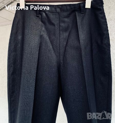BENETTON Италия класически панталон лятна вълна, снимка 7 - Панталони - 46123743