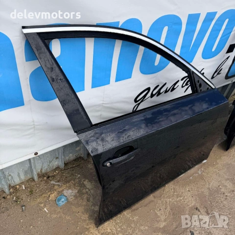 Предна дясна врата черна от BMW E60, БМВ 520 Е60 2.2I, снимка 3 - Части - 54080657