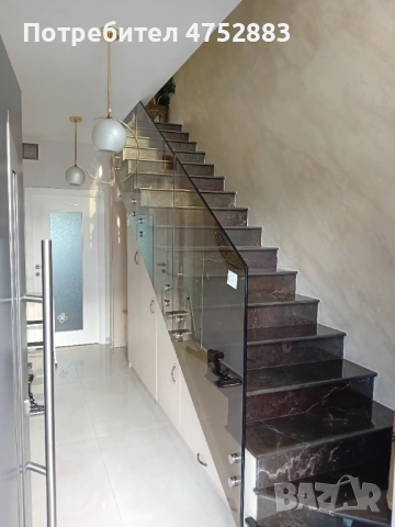 Стъклени, алуминиеви парапети и прегради