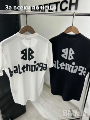 Balenciaga Мъжка Тениска👕Мъжка Блуза С Къс Ръкав - Различни Цветове Код Urban2, снимка 5 - Тениски - 53666204