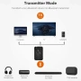 Безжичен Bluetooth Адаптер Аудио Предавател и Приемник TX/RX Модул с 3.5 mm жак кабел, снимка 5