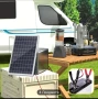 Малък преносим слънчев соларен панел за 12v система 10w поликристален къмпинг, снимка 8