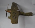 1930 Tippco Немска метална механична играчка модел самолет, снимка 4