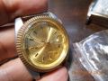 No name watch gold plate dial color - vintage 89, снимка 2