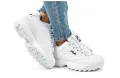 FILA DISRUPTOR LOW 1010302.1FG  номер 40 ДАМСКИ МАРАТОНКИ , снимка 3