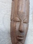 Автентичен дует африкански стенни маски - ръчна изработка, снимка 4