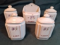 порцеланови буркани за подправки 30/3, снимка 2