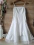 Къса бяла рокля памучна материя , снимка 1
