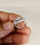 Сребъре пръстен с майчини ръце, красив сребър пръстен, уникален пръстенрегулируем пръстен-925 сребро, снимка 9