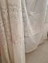 Пердета от шифон с дантела-2 бр., снимка 1